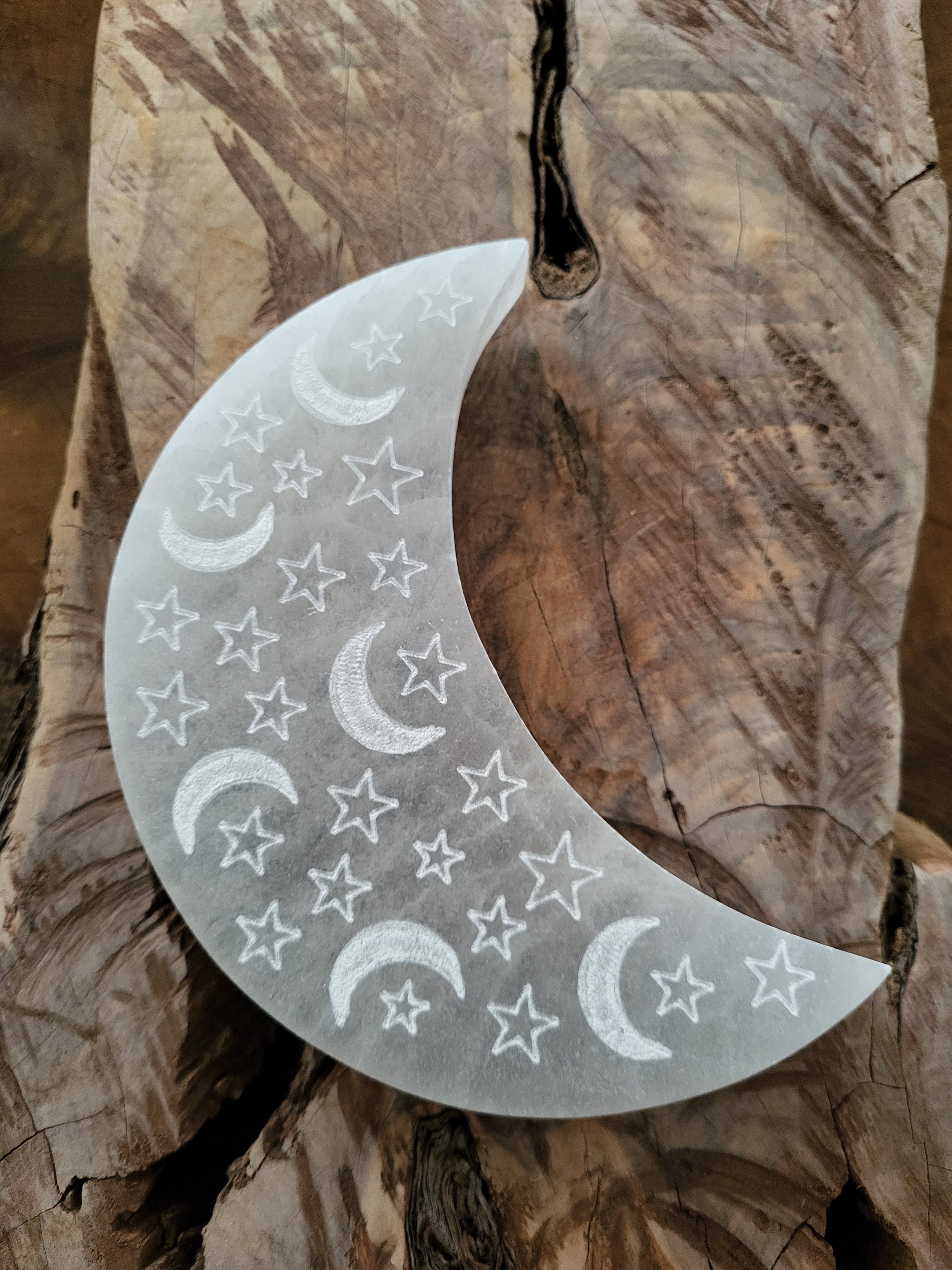 Placa de Selenita Luna