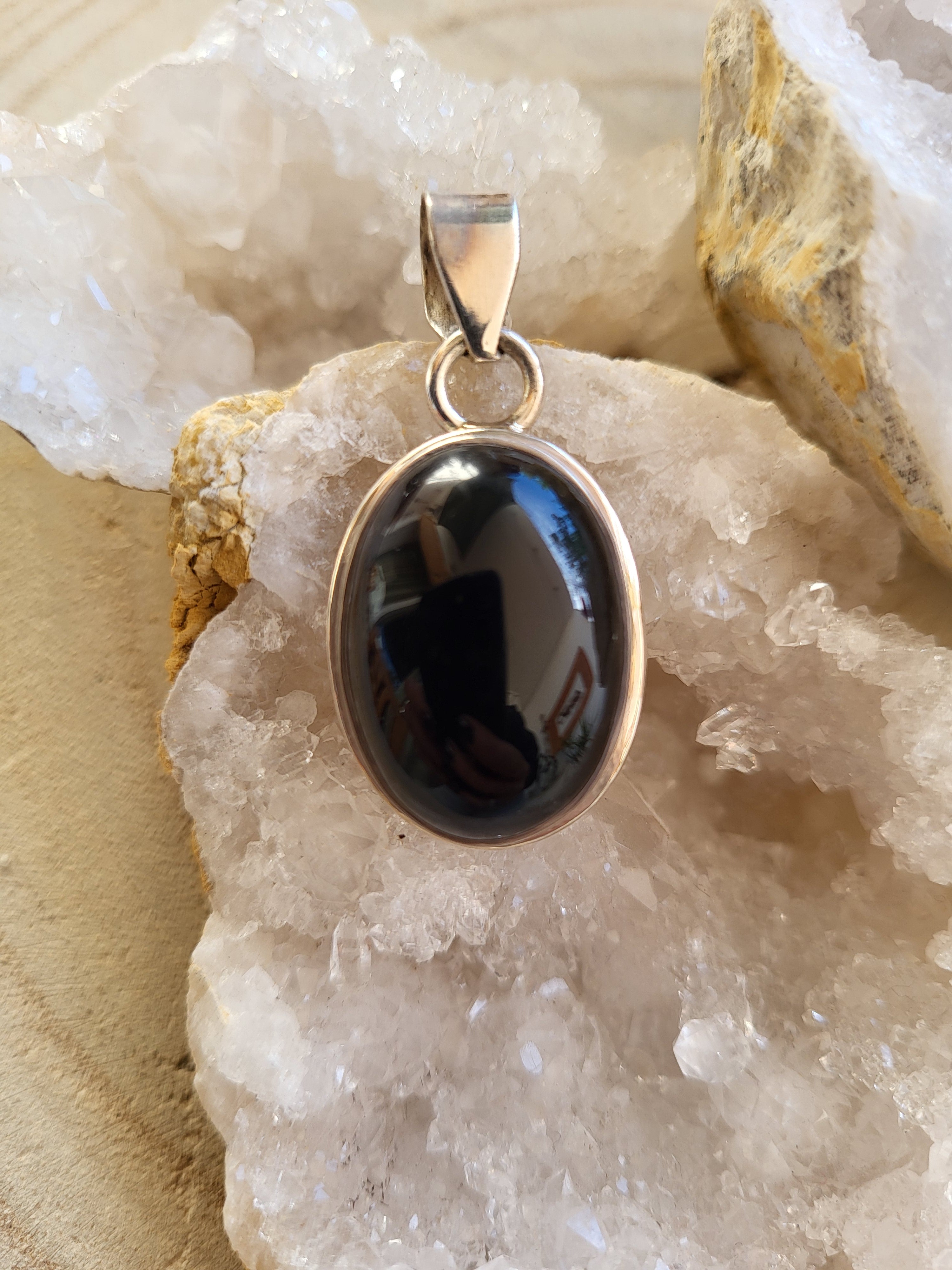 Colgante de Black Star en Plata