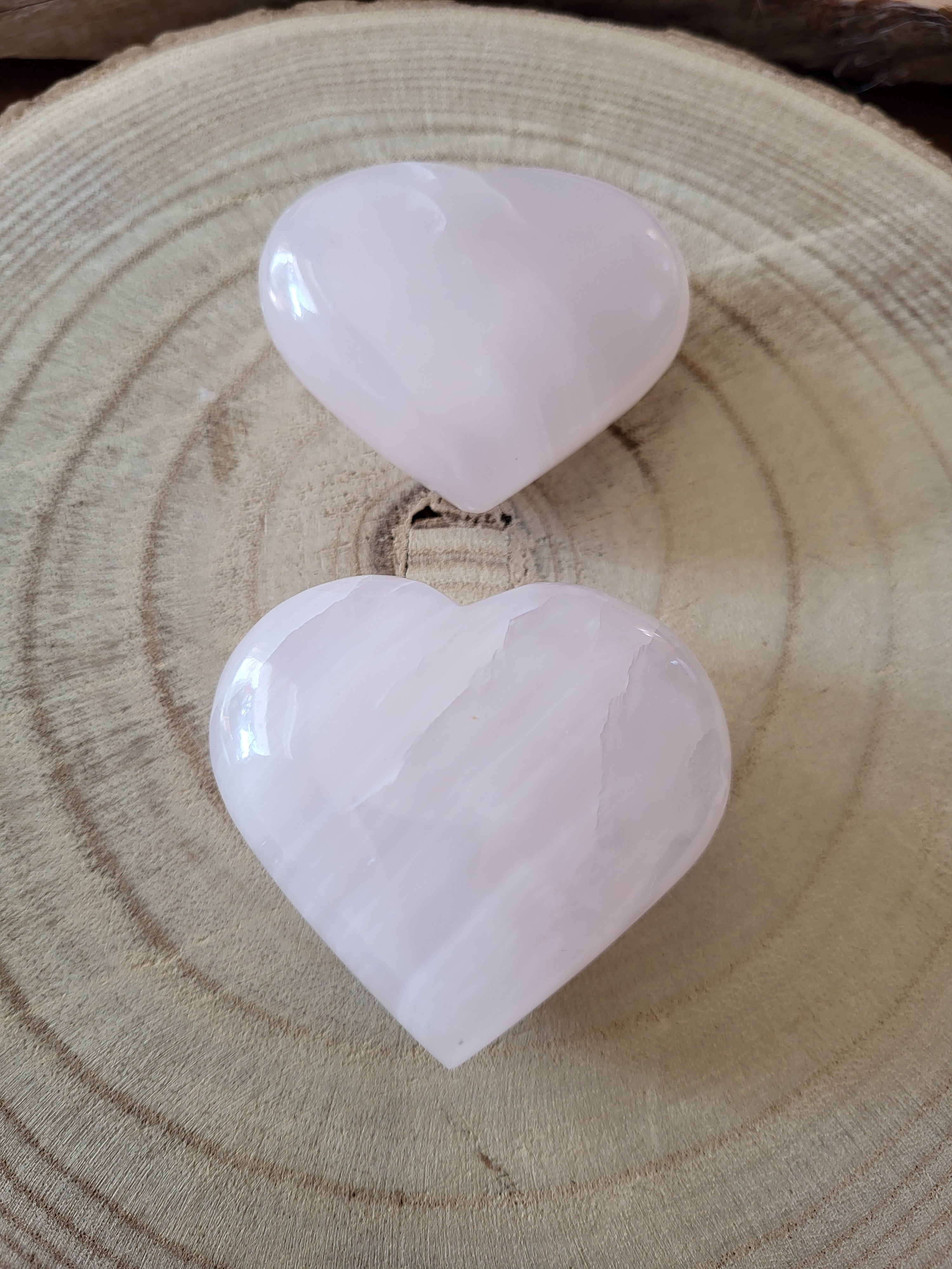 Corazón de Calcita Mangano