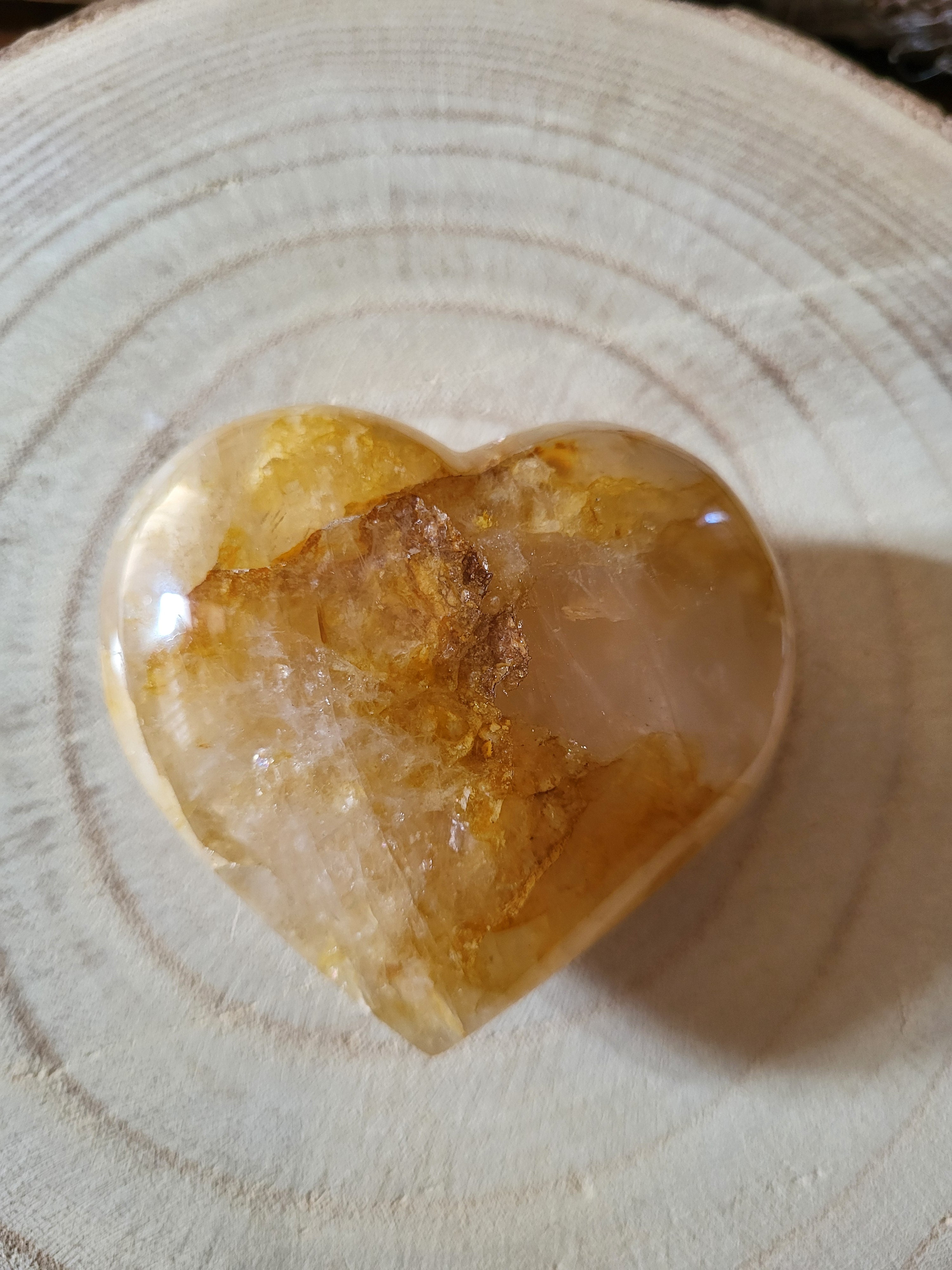 Corazón de Cuarzo Sanador