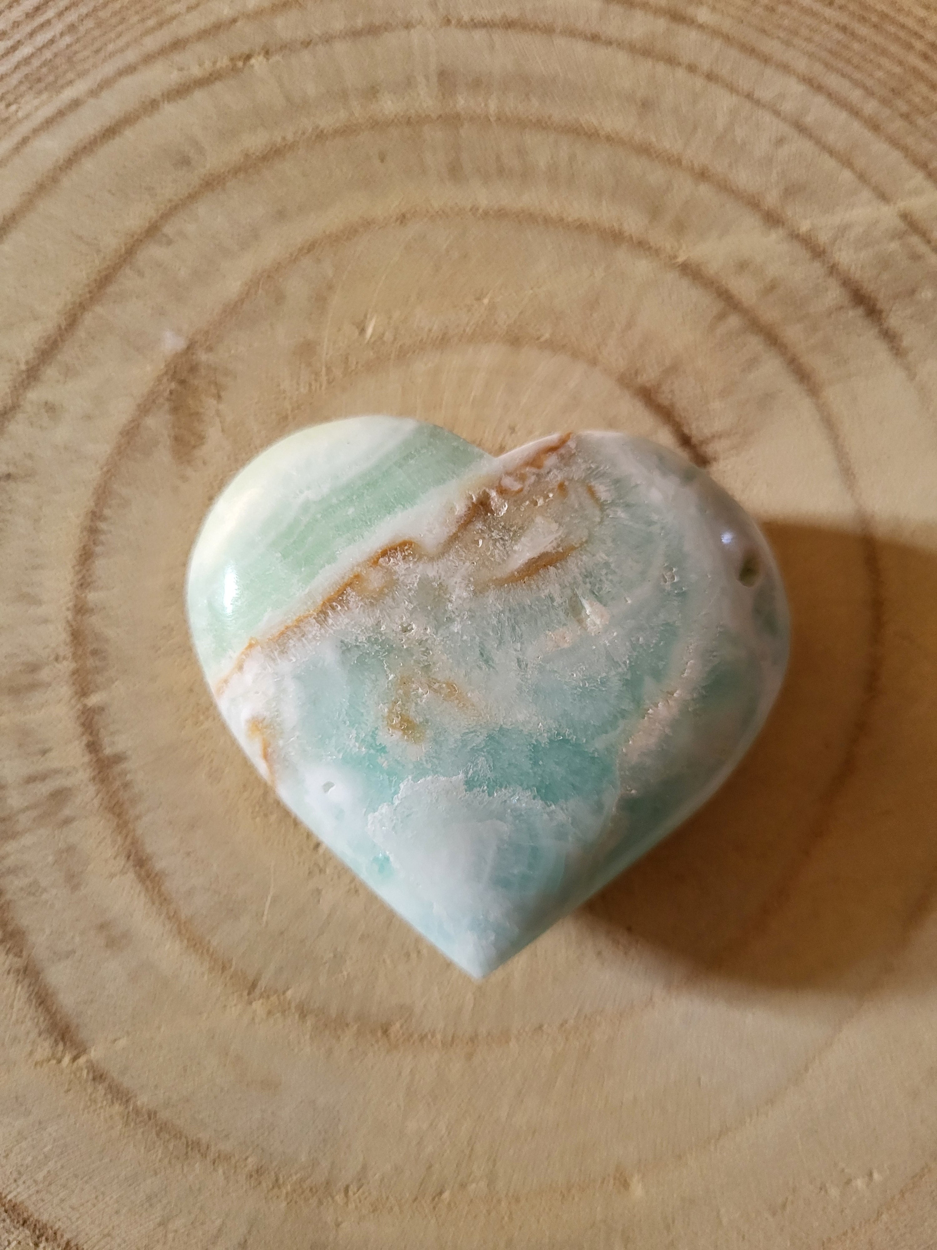 Corazón de Calcita Caribe