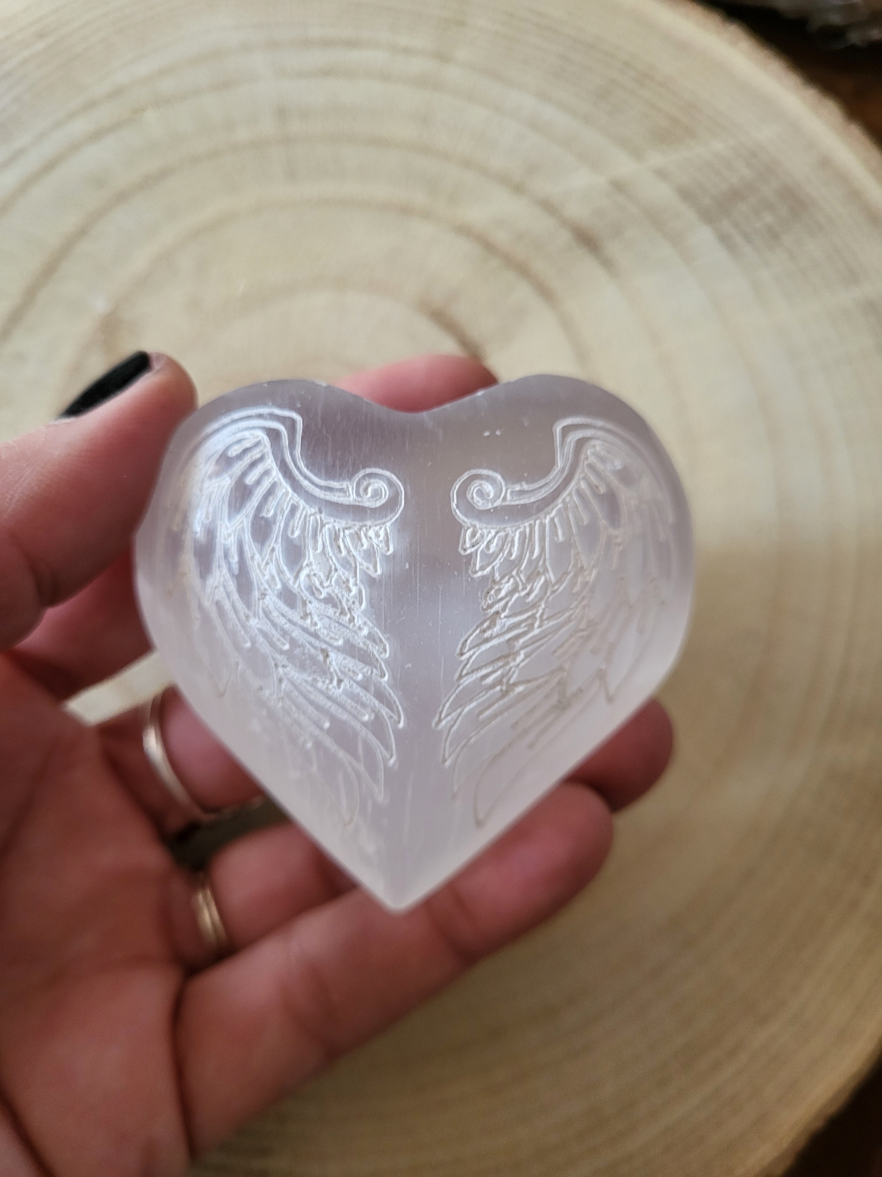 Corazón de Selenita