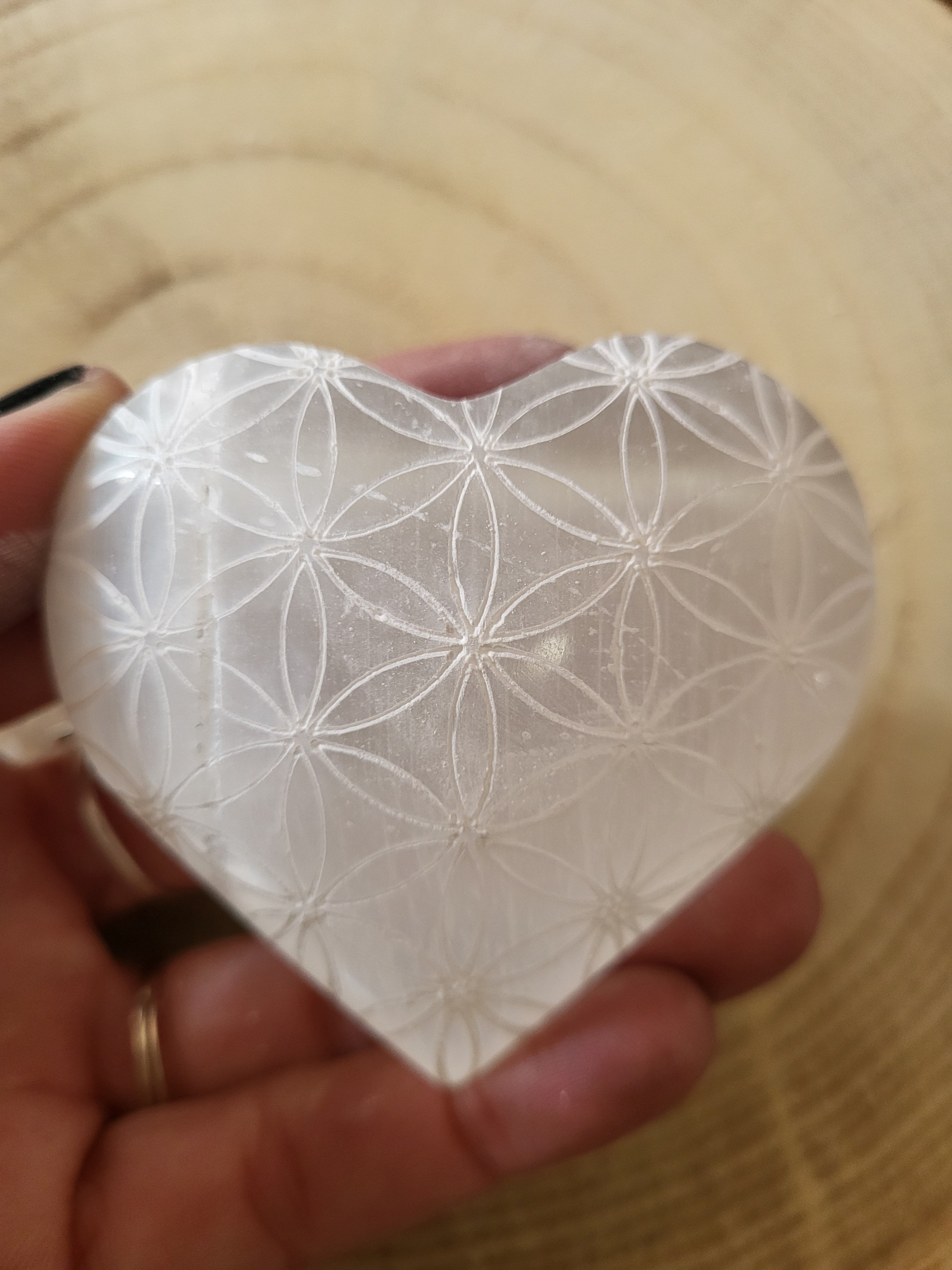 Corazón de Selenita