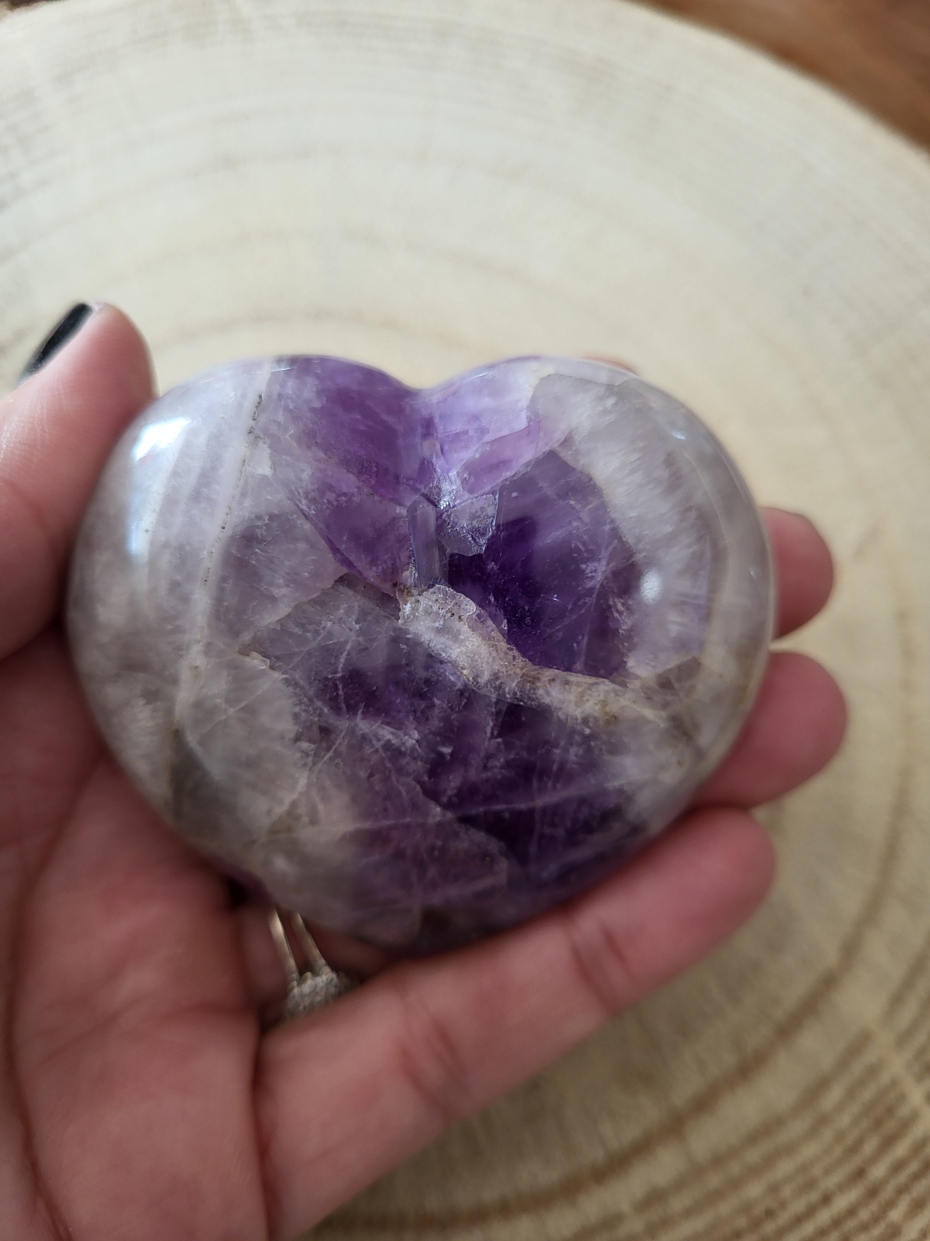 Corazón de Amatista