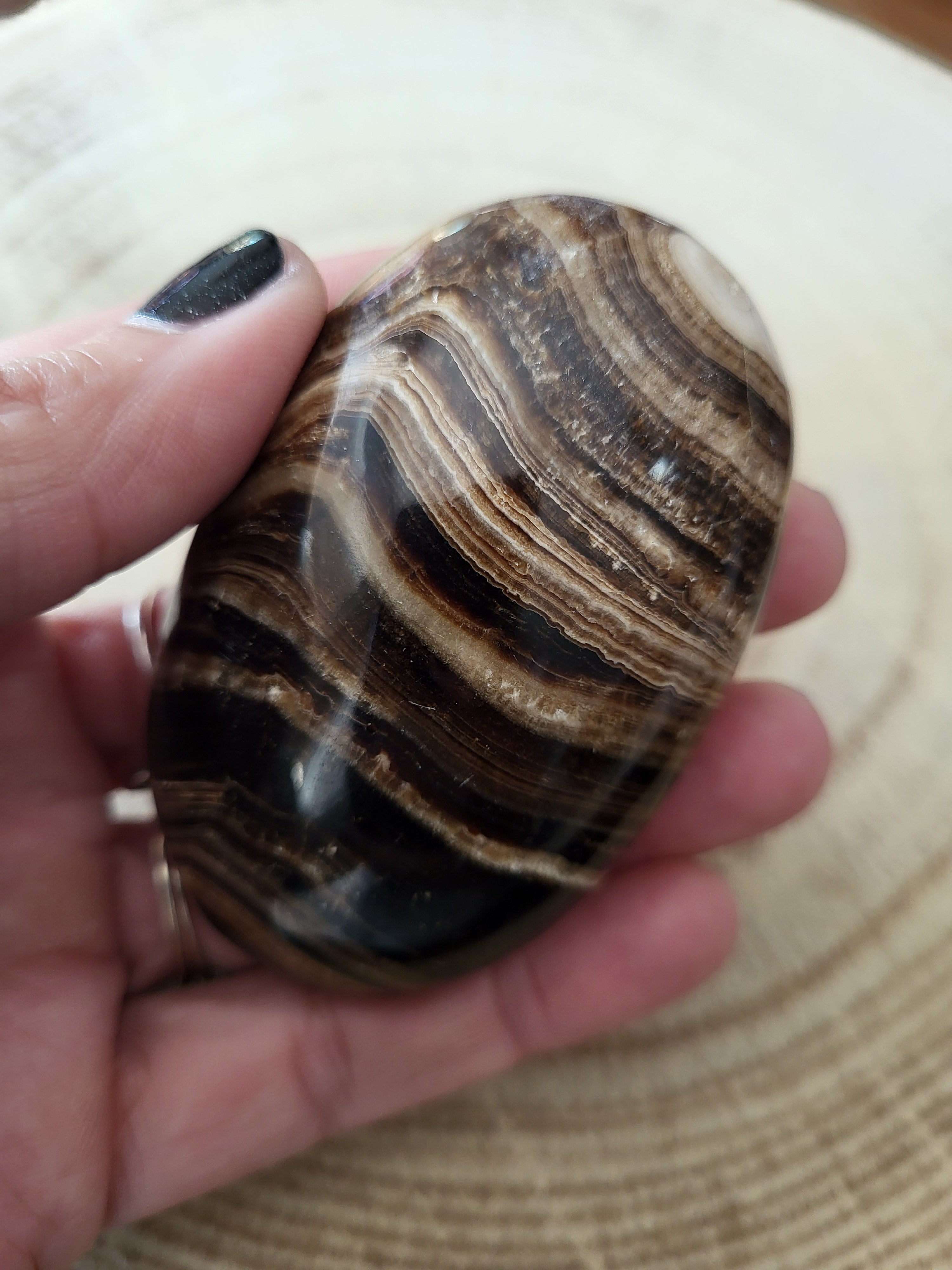 Rodado de Calcita Chocolate