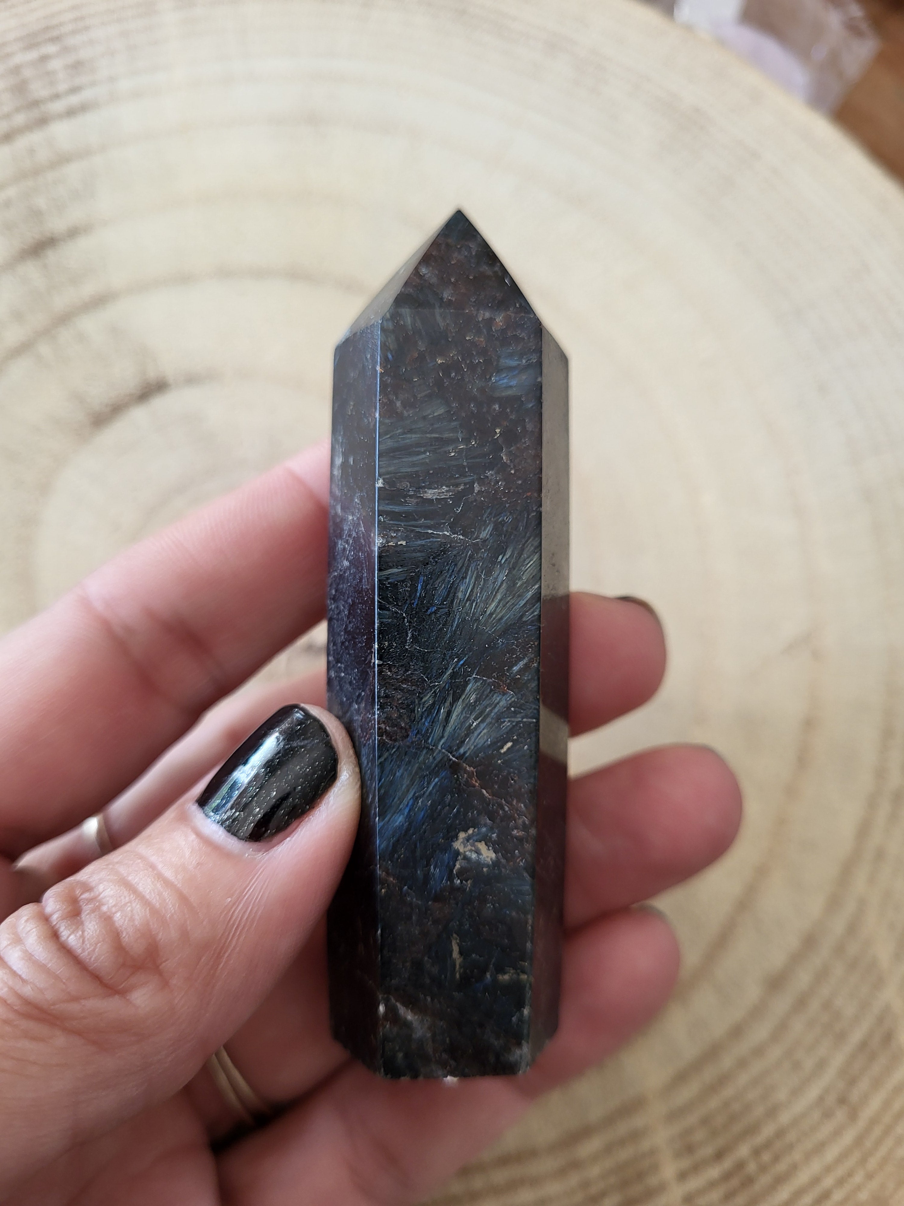 Punta de Astrofilita Natural