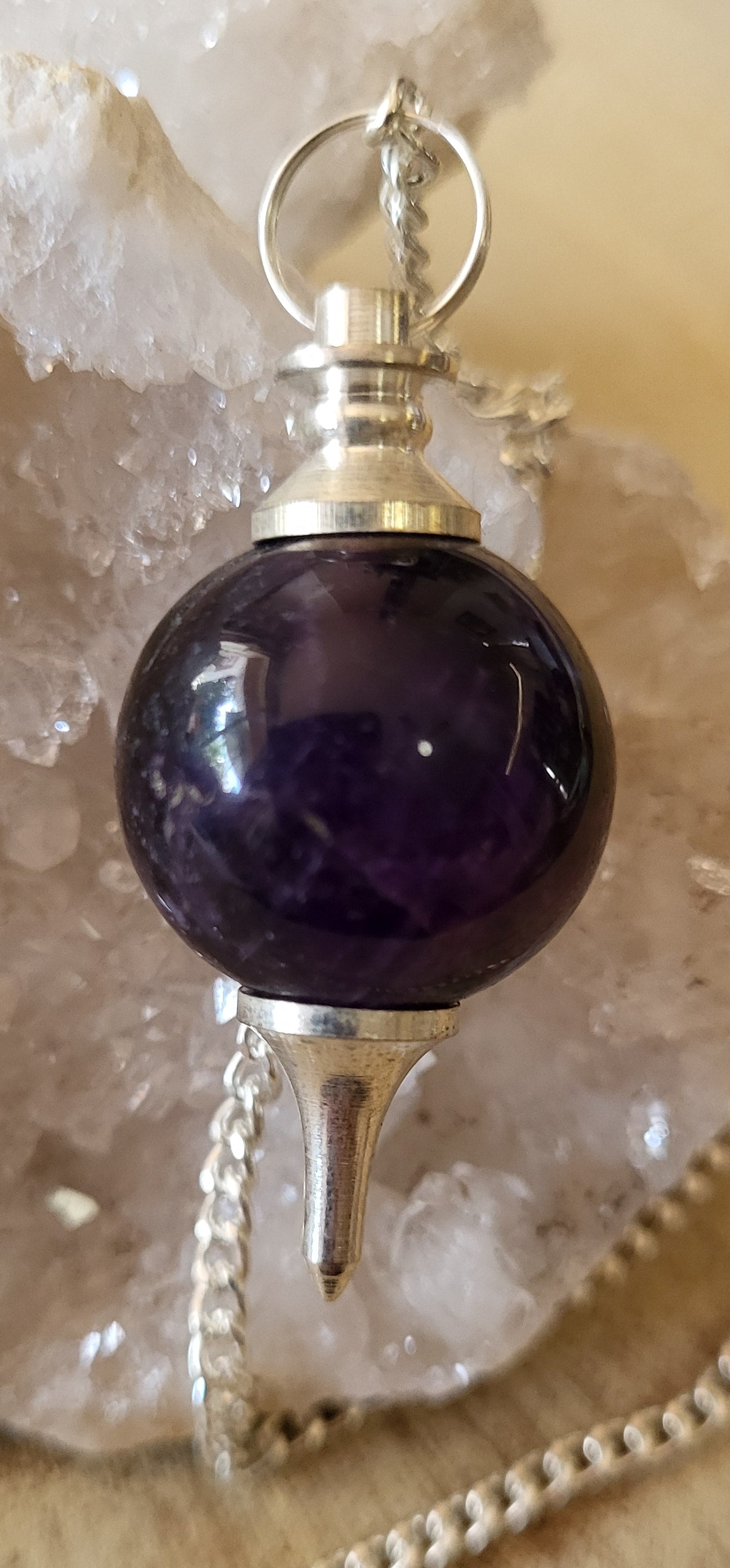 Péndulo de Amatista