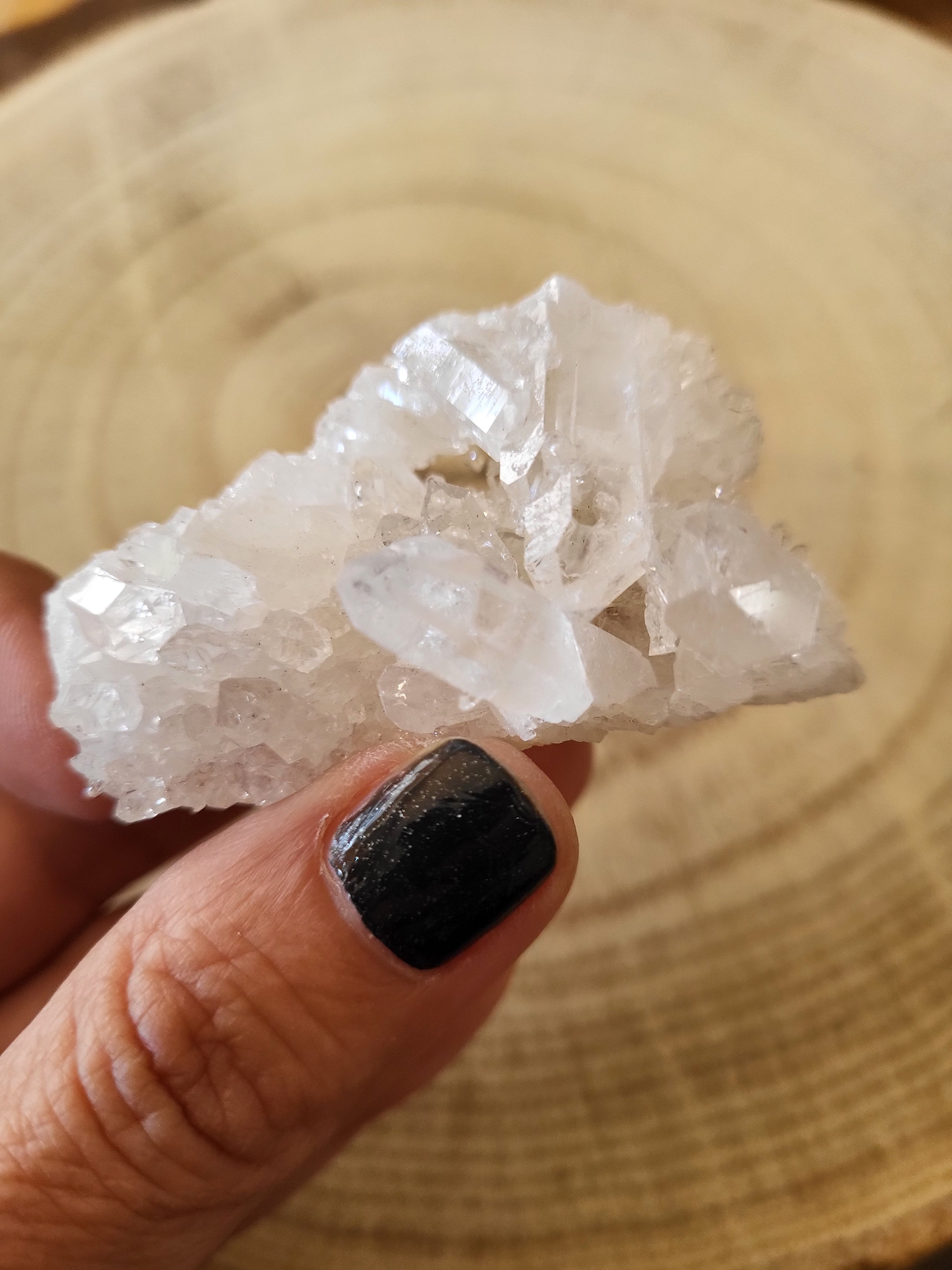 Drusa de Cuarzo Blanco "Bruja"