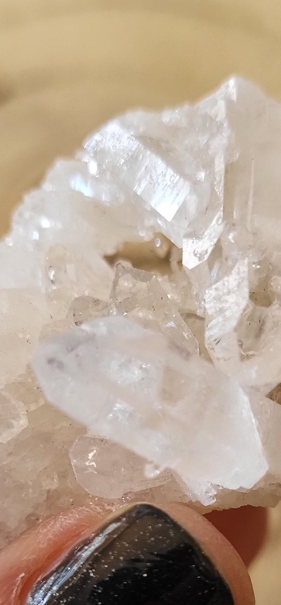 Drusa de Cuarzo Blanco "Bruja"