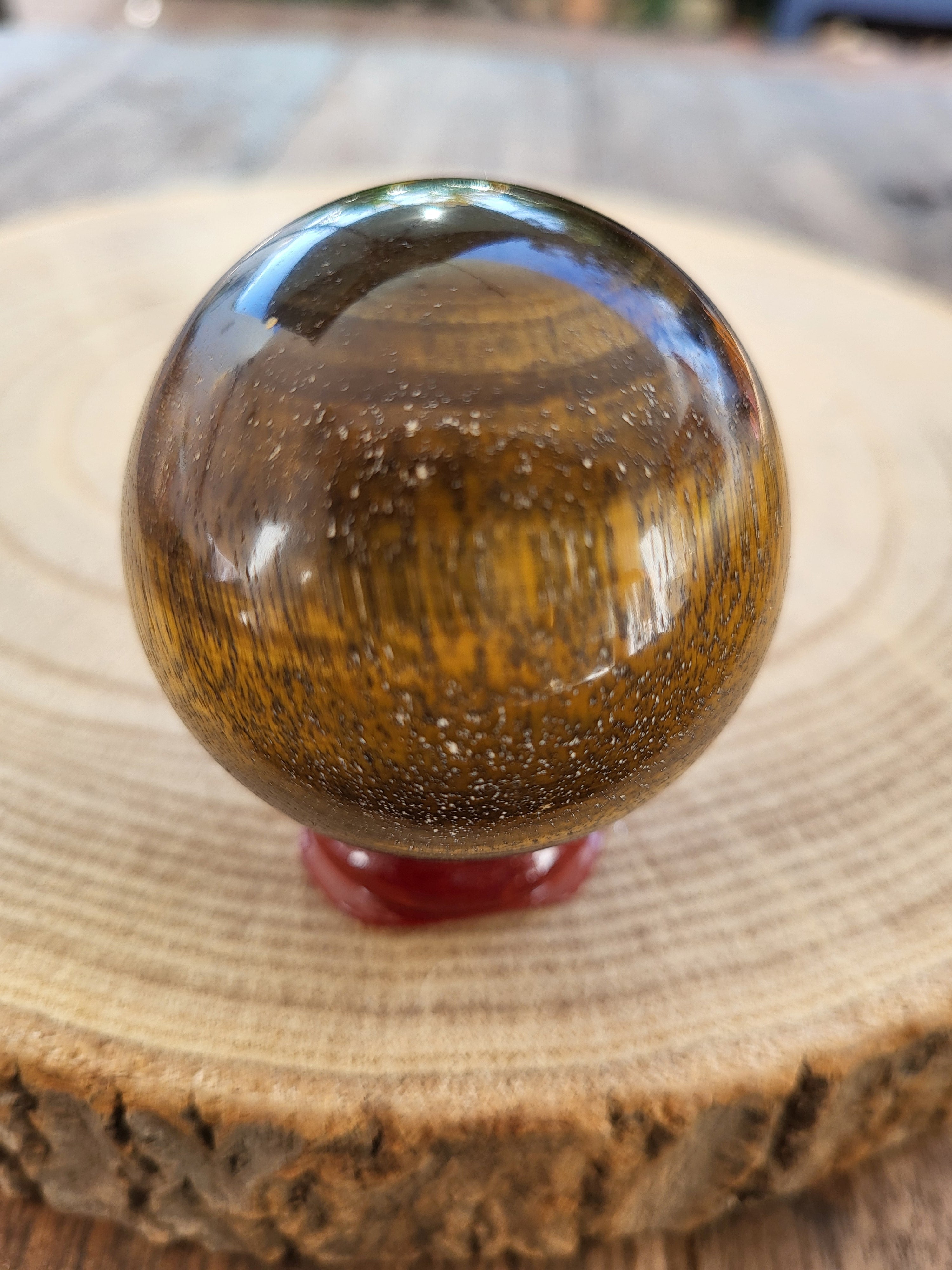 Esfera de Ojo de Tigre