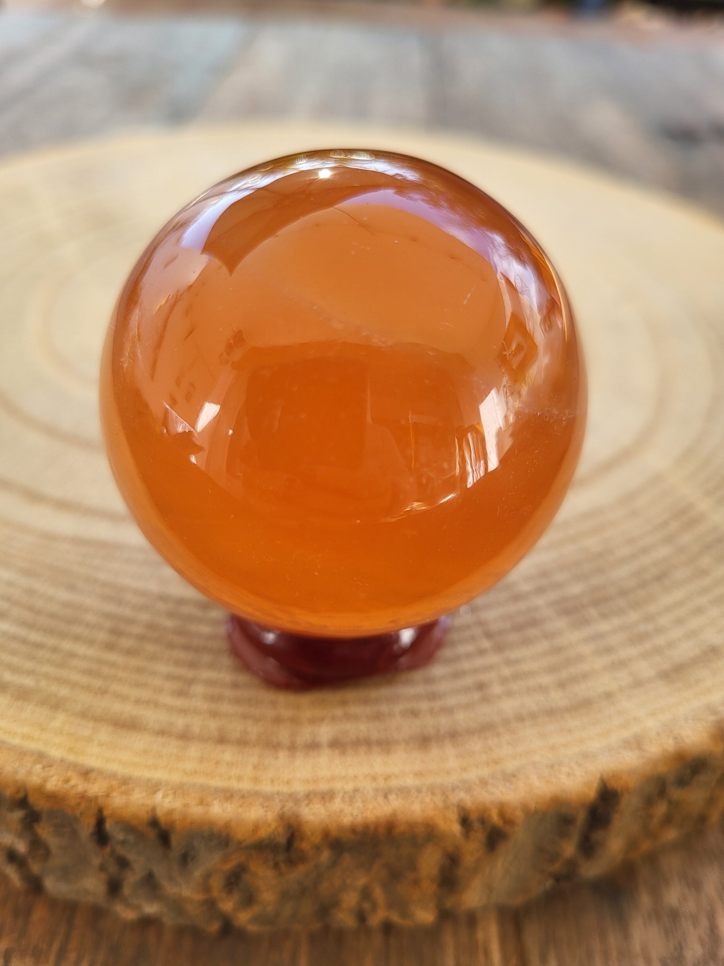 Esfera de Calcita Miel