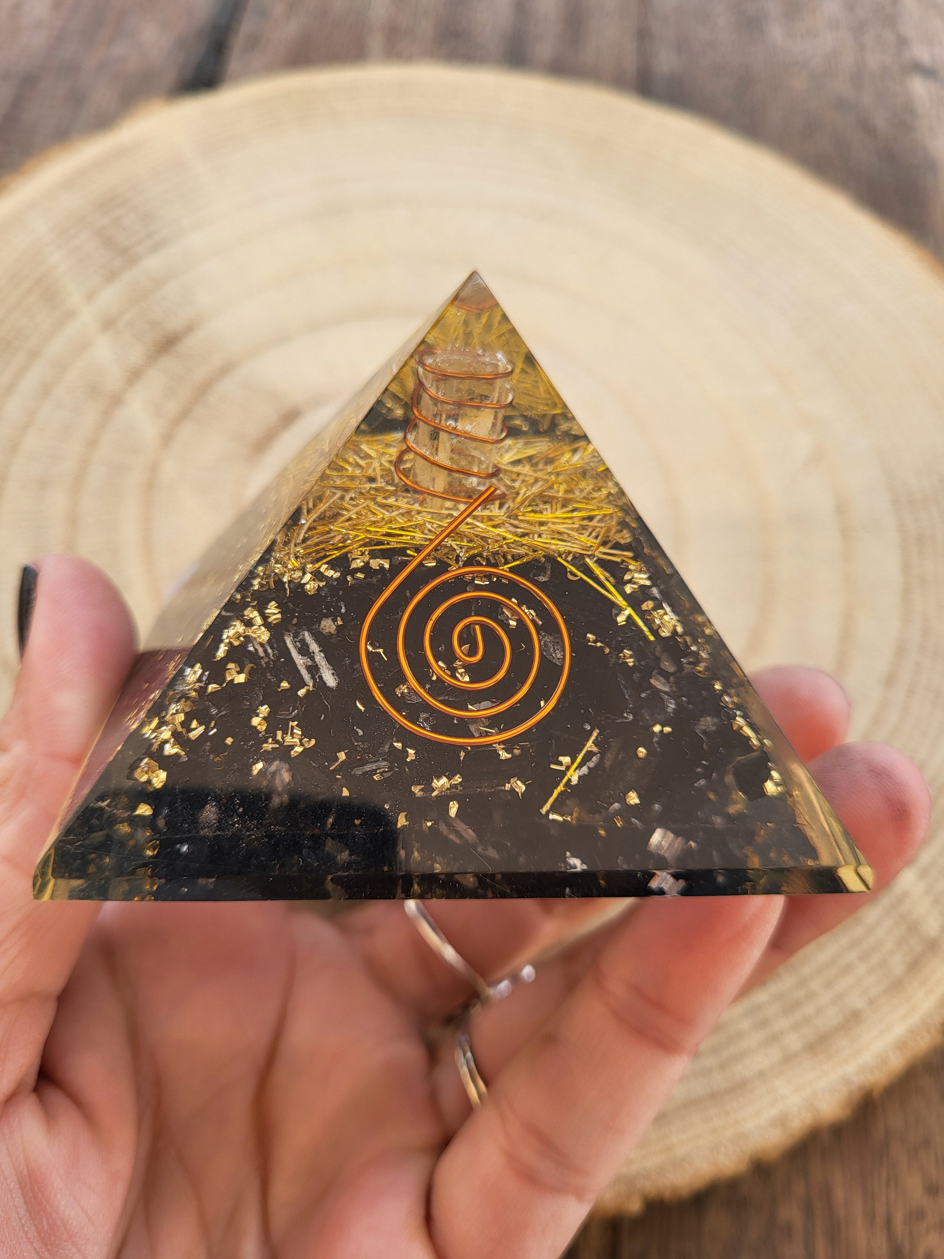 Orgonita con Turmalina