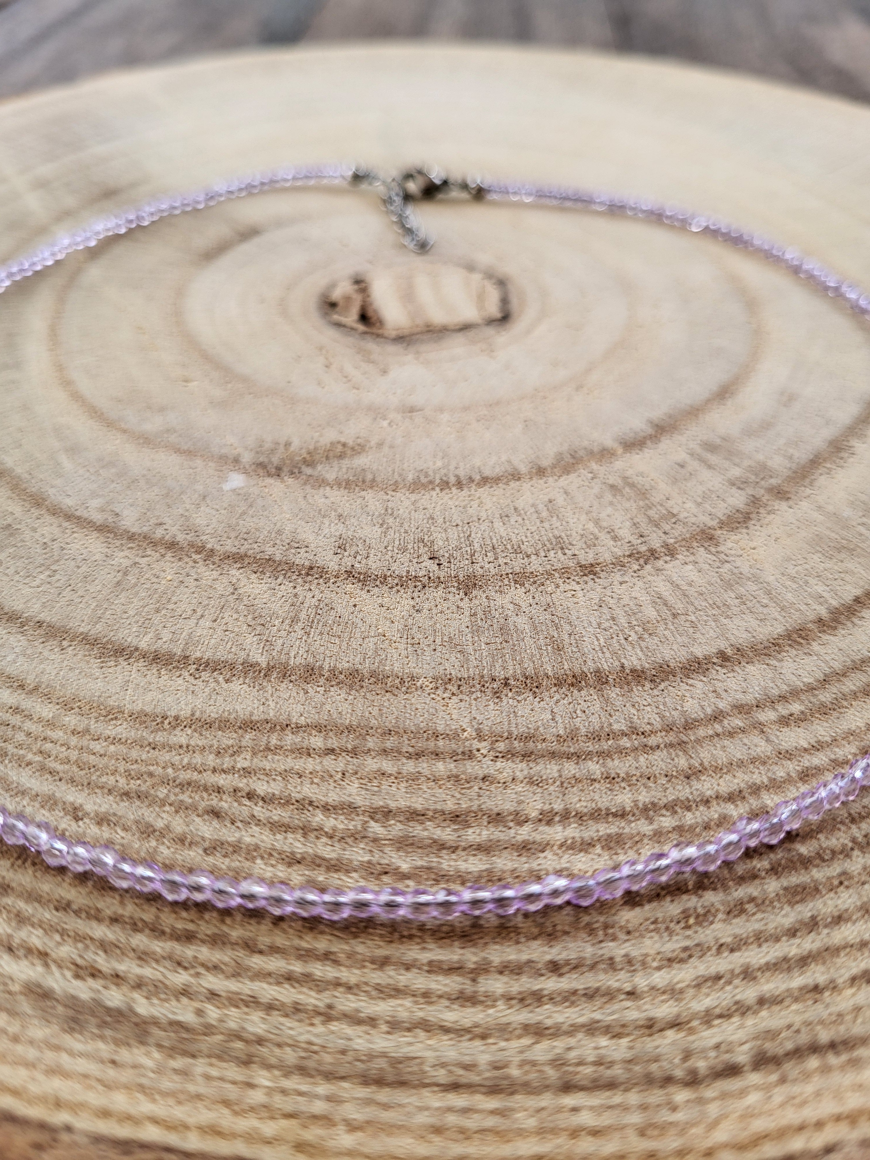 Gargantilla / Cordón de Amatista Mexicana