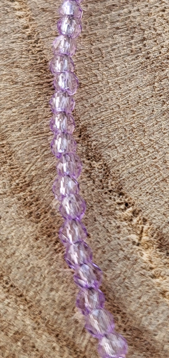 Gargantilla / Cordón de Amatista Mexicana