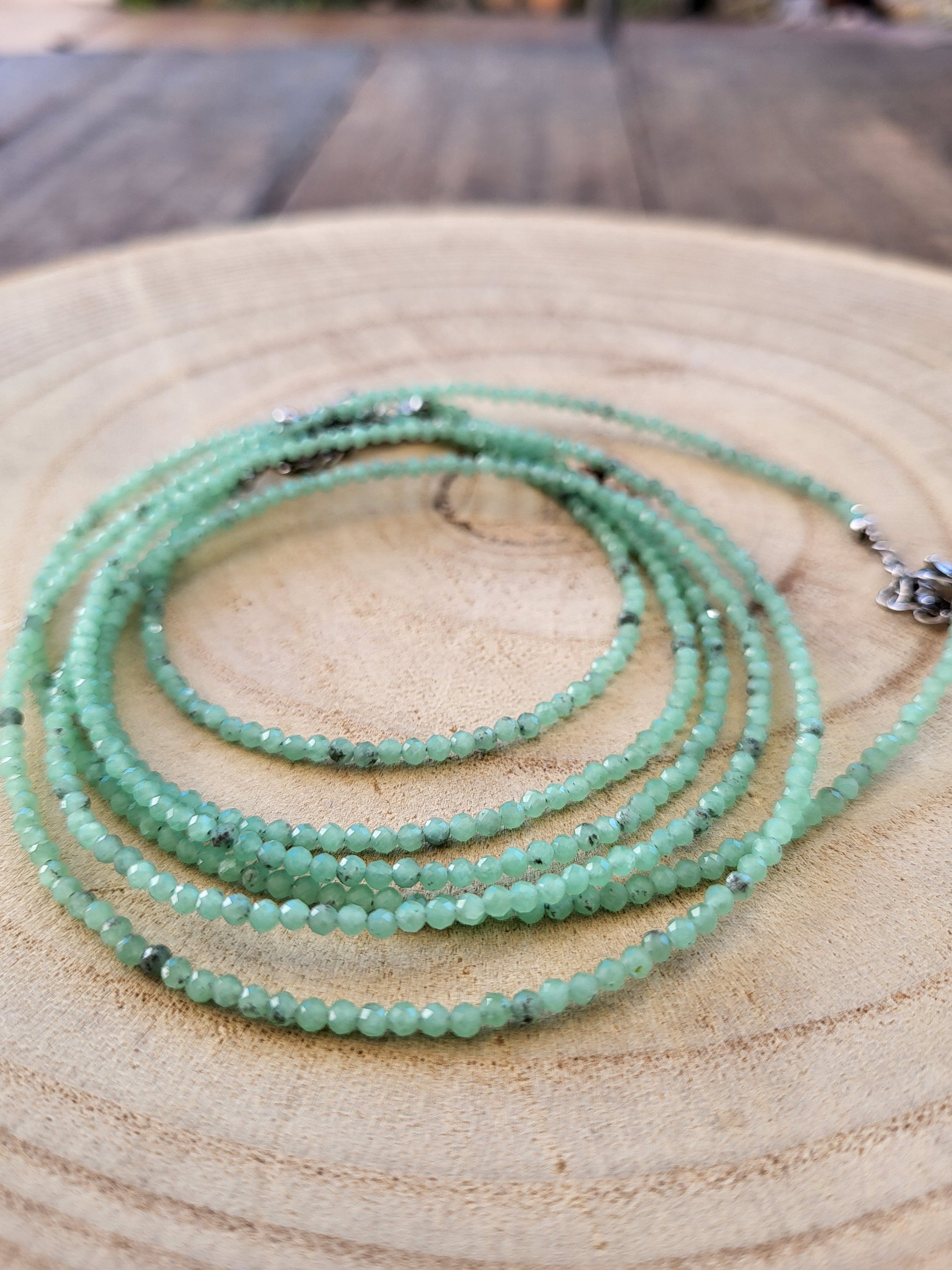 Gargantilla / Cordón de Amazonita