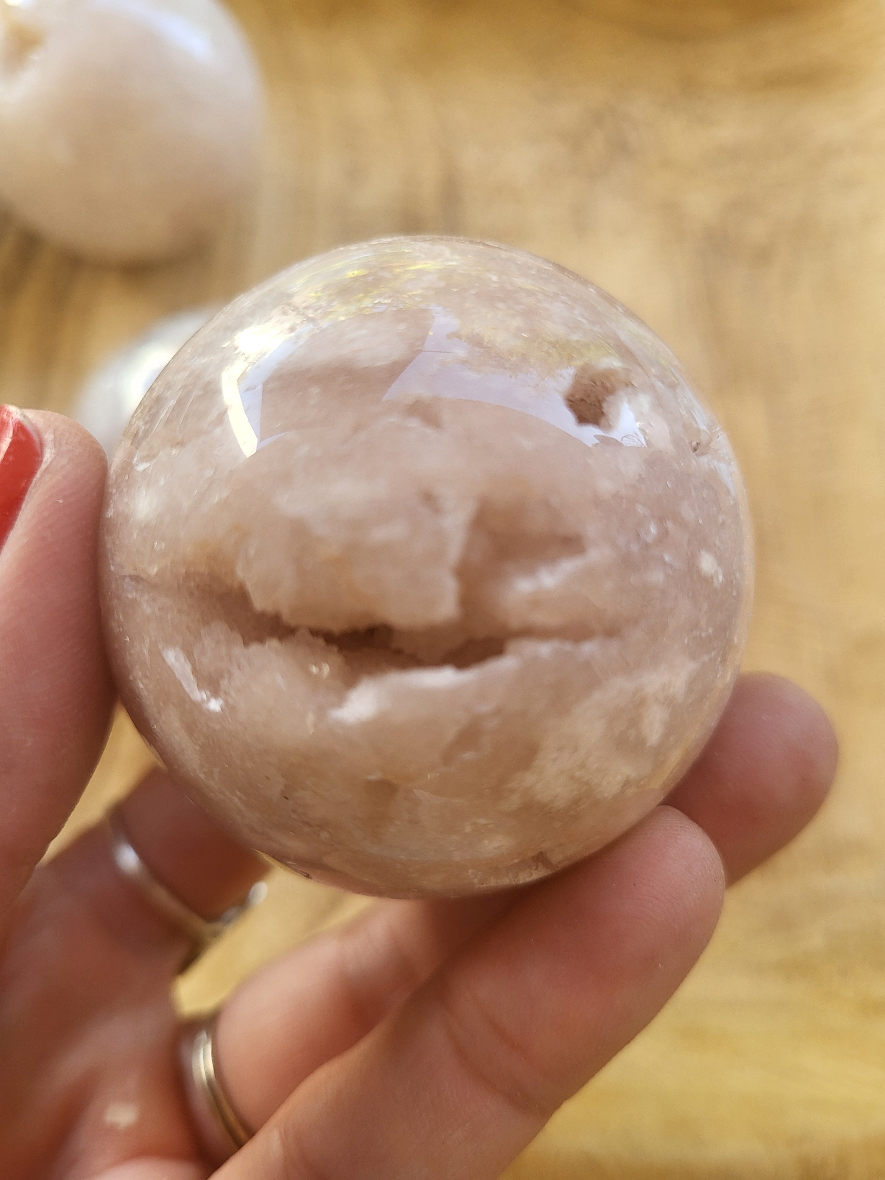 Esfera de Amatista Rosa