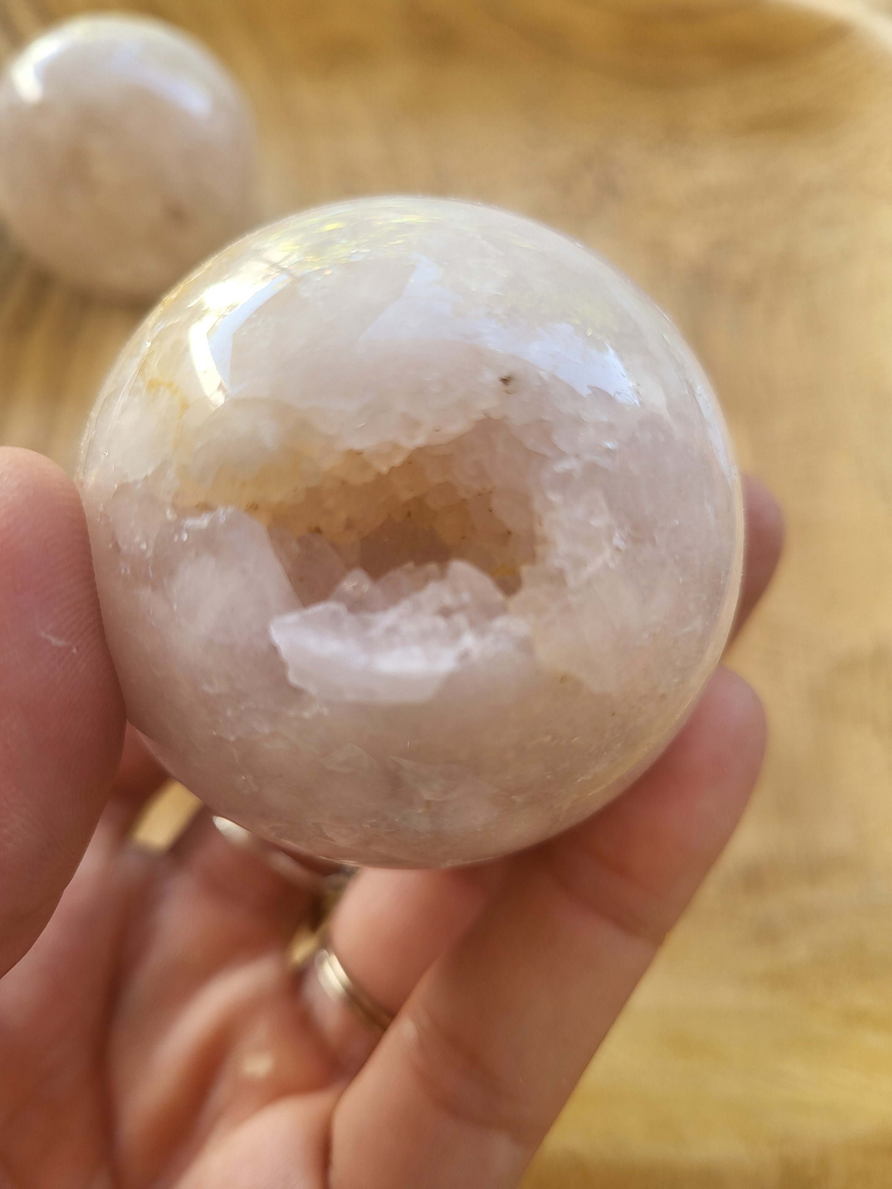 Esfera de Amatista Rosa