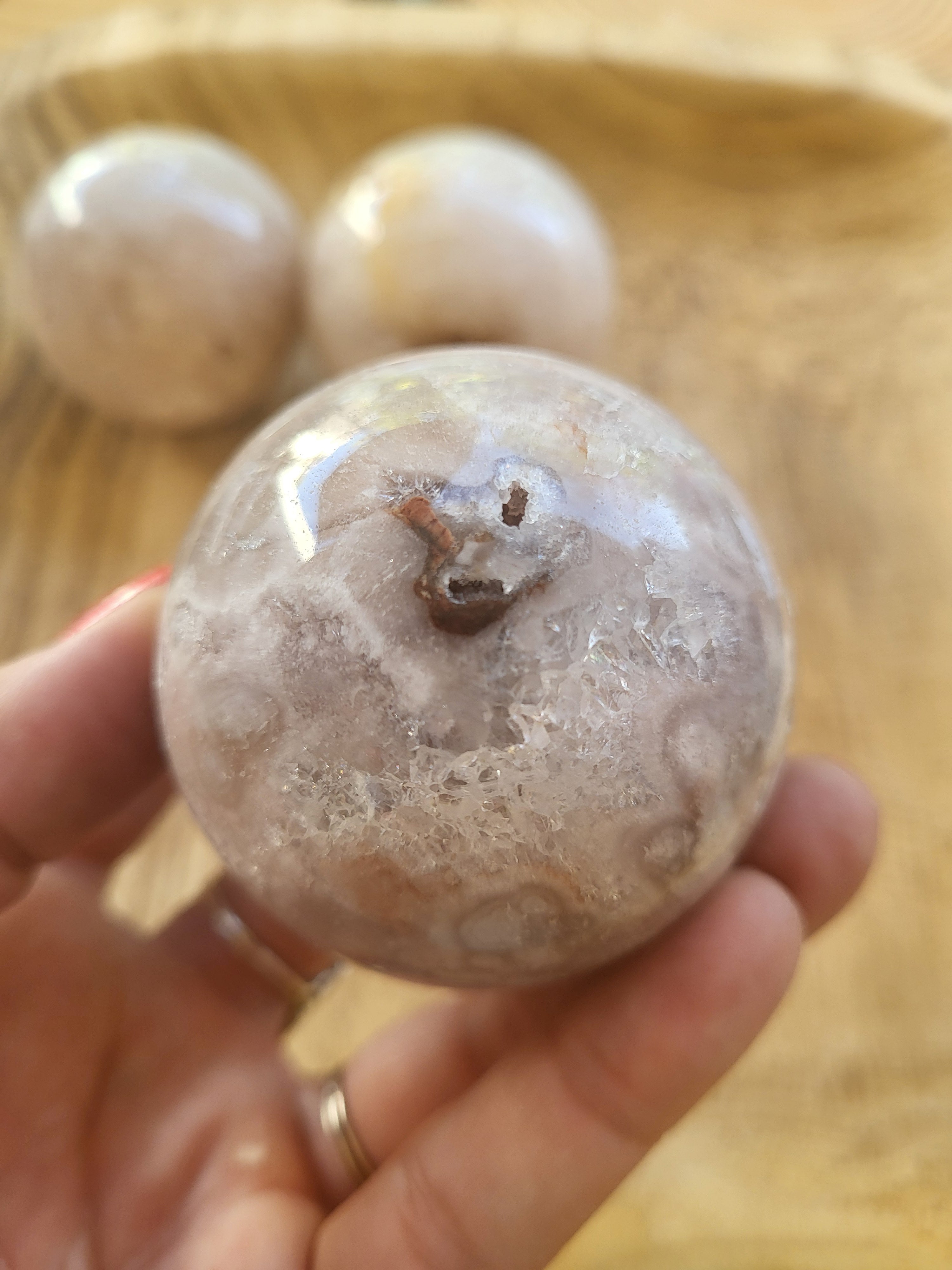 Esfera de Amatista Rosa