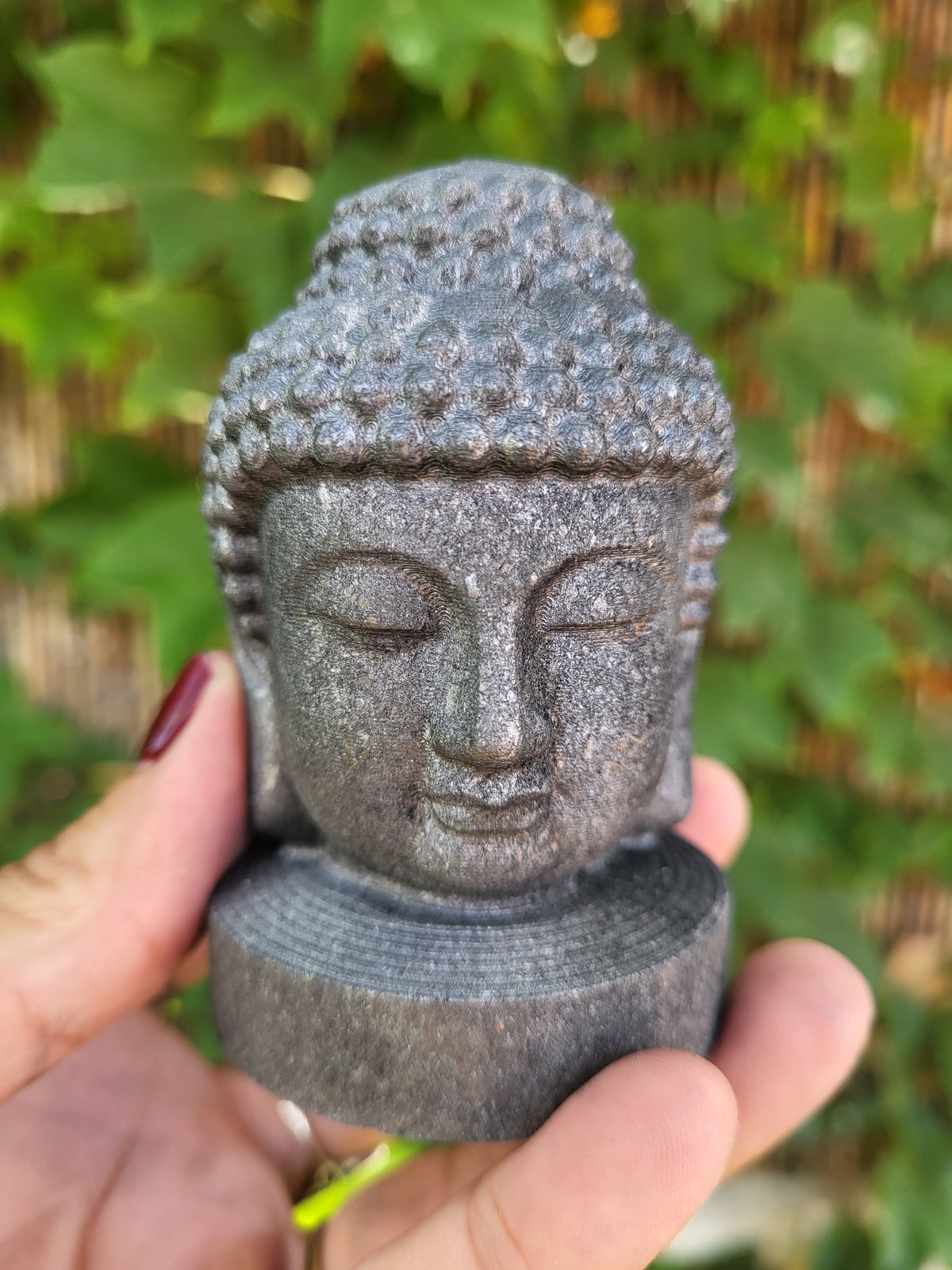 Cabeza de Buda de Shungita