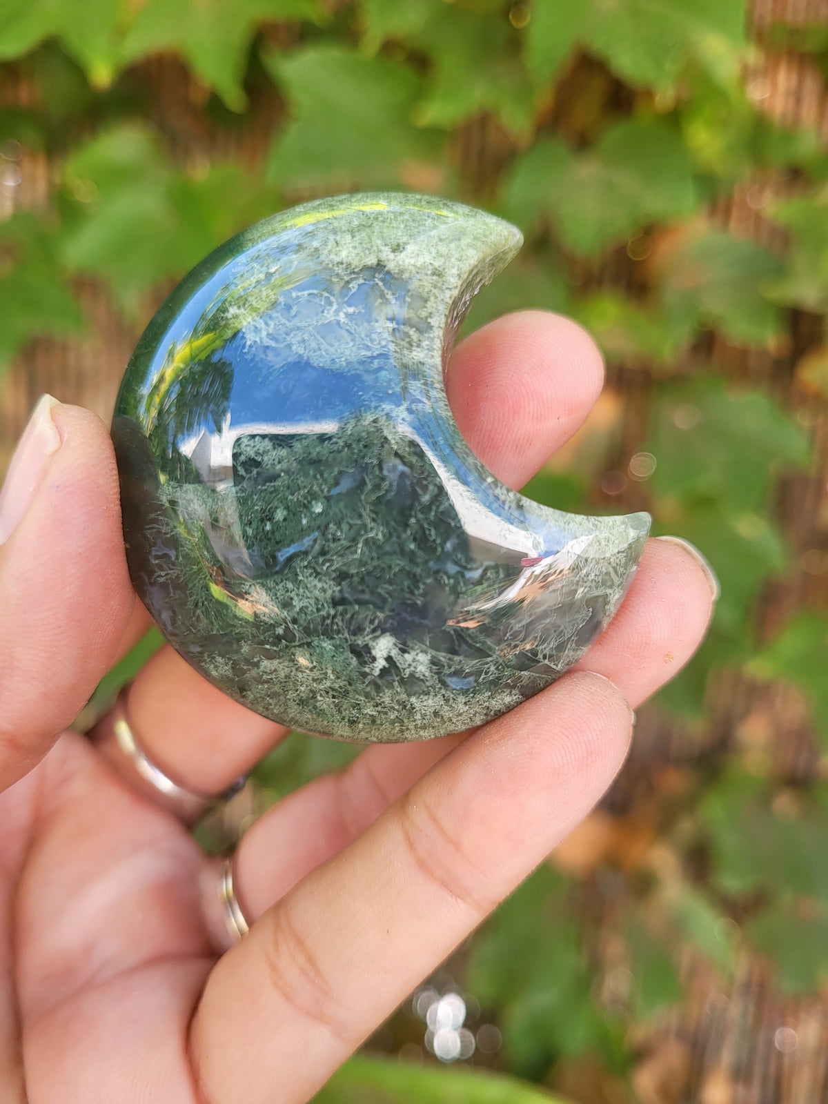 Luna de Ágata Musgosa
