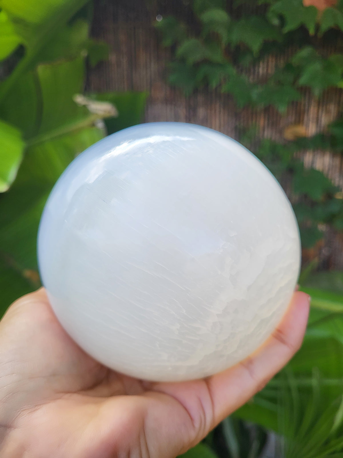Esfera de Selenita 12 cm